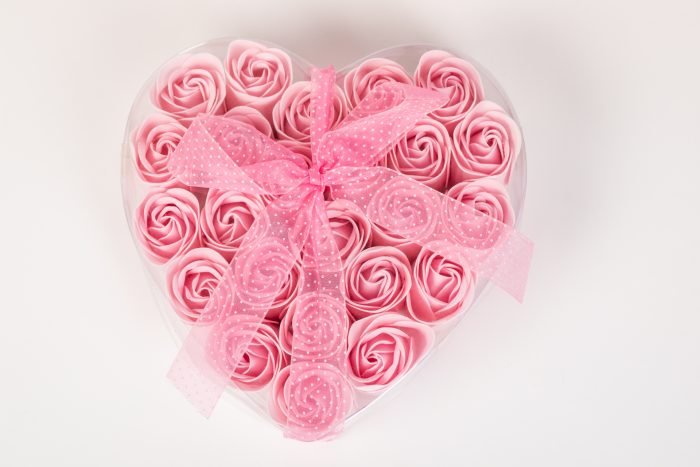 Surtido jabones flor rosa The Bubble Shop