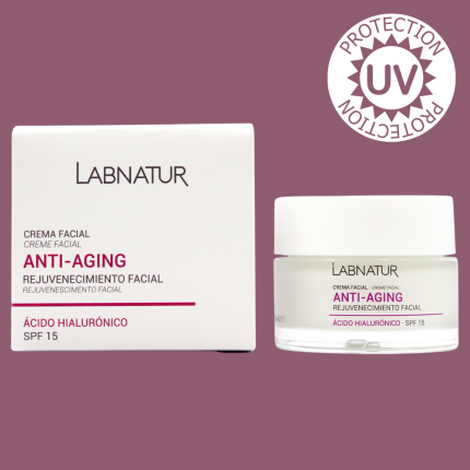 CREMA FACIAL ANTI-EDAD: REJUVENECIMIENTO FACIAL (50ml)