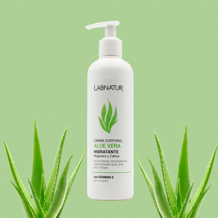 CREMA CORPORAL DE ALOE VERA: HIDRATANTE - LABNATUR (300ml)