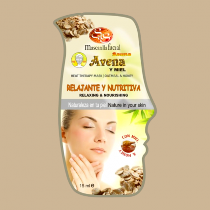 MASCARILLA FACIAL DE AVENA Y MIEL, EFECTO SAUNA - SYS (15ml)