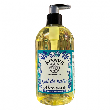 GEL DE BAÑO NATURAL DE ALOE VERA - ÁGAVE (530ml)