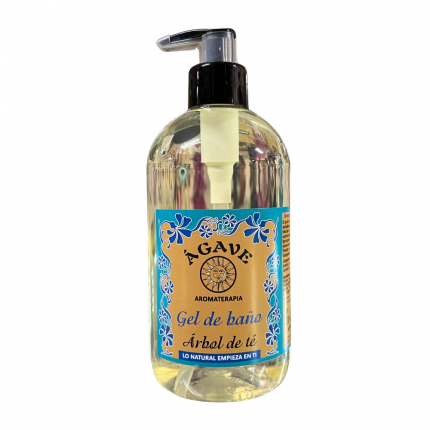 GEL DE BAÑO NATURAL DE ÁRBOL DE TÉ - ÁGAVE (530ml)