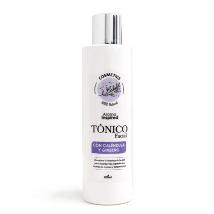 TÓNICO FACIAL DE CALÉNDULA Y GINSENG - AROMA INSPIRED (200ml)