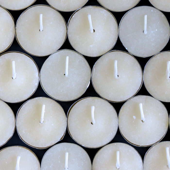 VELAS DE TÉ NATURALES A GRANEL (SIN AROMA)