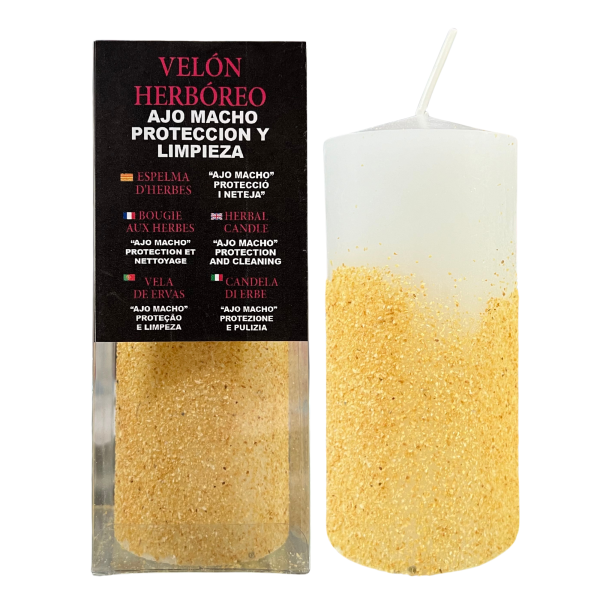 VELÓN DE AJO MACHO: Protección y Limpieza.