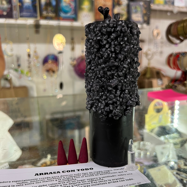 VELÓN RITUALIZADO DE ARRASA TODO: REVIENTA MAGIAS, HECHICERÍAS, VUDÚS Y MACUMBAS. - Imagen 3