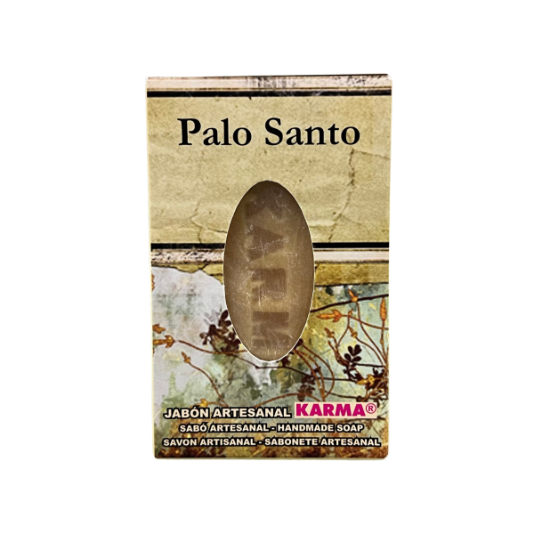 JABÓN ARTESANO DE PALO SANTO: PURIFICACIÓN Y LIMPIEZA (100G). - Imagen 2