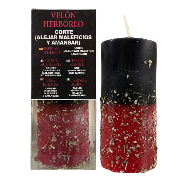 VELÓN HERBÓREO DE CORTE: Alejar Maleficios y Amansar.