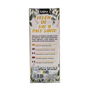 VELÓN DE SAL Y PALO SANTO: Limpieza Energética y Purificación Espiritual.