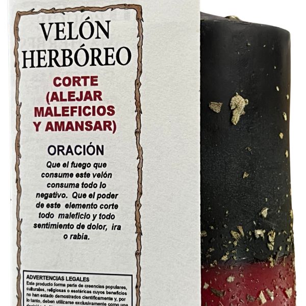 VELÓN HERBÓREO DE CORTE: Alejar Maleficios y Amansar. - Imagen 4