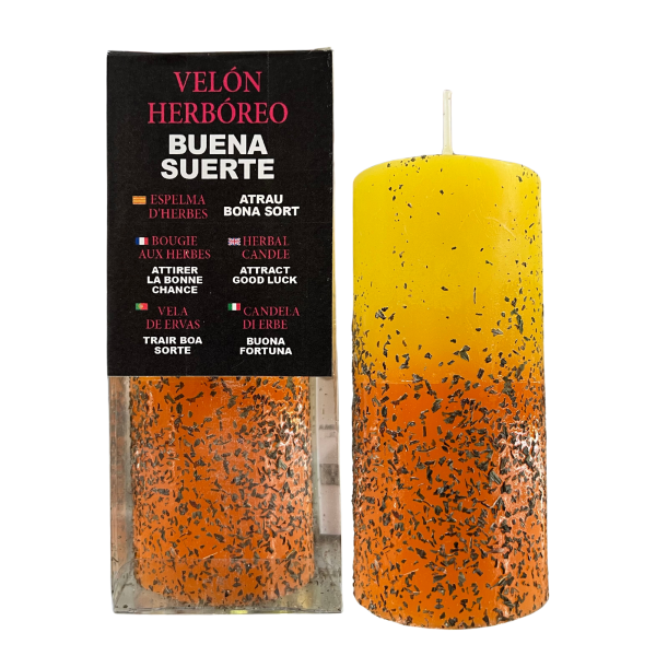 VELÓN HERBÓREO DE BUENA SUERTE.
