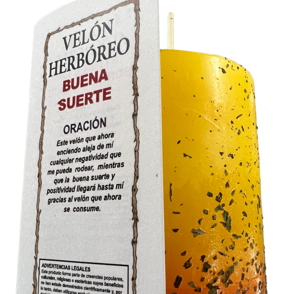 VELÓN HERBÓREO DE BUENA SUERTE. - Imagen 4