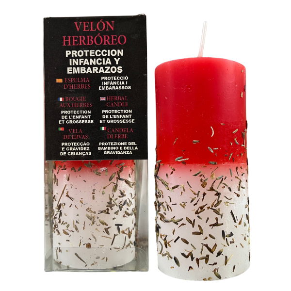 VELÓN HERBÓREO DE PROTECCIÓN DE LA INFANCIA Y EMBARAZOS