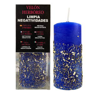 VELÓN HERBÓREO DE LIMPIA NEGATIVIDADES