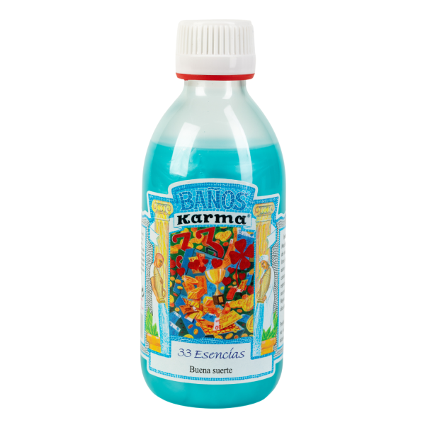BAÑO DE 33 ESENCIAS: BUENA SUERTE (3 USOS, 250ML).