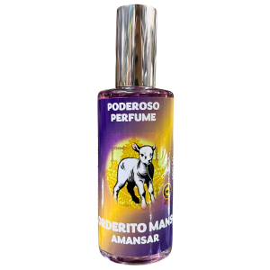 PODEROSO PERFUME DE CORDERITO MANSO: AMANSAR Y APLACAR (100ML).