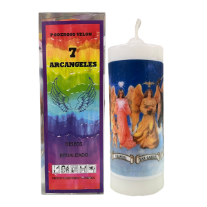 VELÓN RITUALIZADO DE 7 ARCÁNGELES: CUALQUIER TIPO DE PETICIÓN.