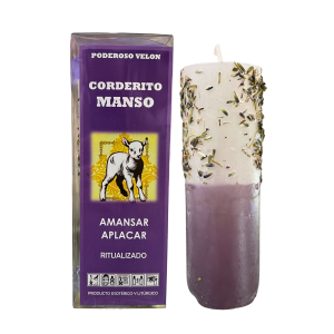 VELÓN RITUALIZADO DE CORDERITO MANSO: AMANSAR Y APLACAR A LA PERSONA DESEADA.