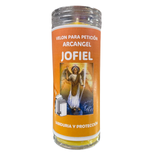 VELÓN DE PETICIÓN DEL ARCÁNGEL JOFIEL CON ACEITE LITÚRGICO: PROTECCIÓN Y SABIDURÍA.