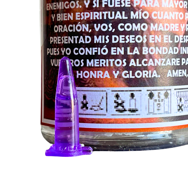 VELÓN DE PETICIÓN DE SANTA CLARA CON ACEITE LITÚRGICO: FUERZA, SABIDURÍA, PAZ Y ESPERANZA. - Imagen 2