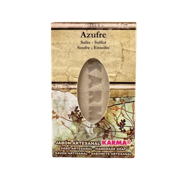 JABÓN ARTESANO DE AZUFRE: PROTECTOR DE NEGATIVIDAD (100G). - Imagen 2