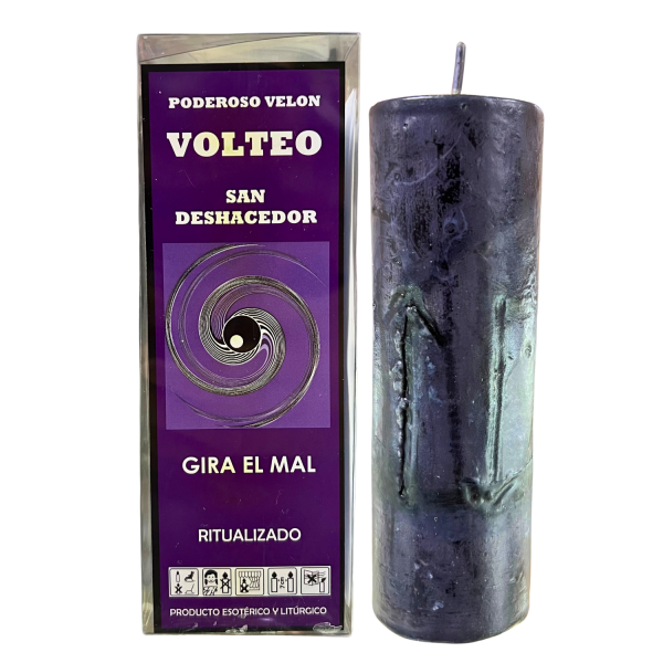 VELÓN RITUALIZADO DE VOLTEO SAN DESHACEDOR: GIRAR EL MAL.