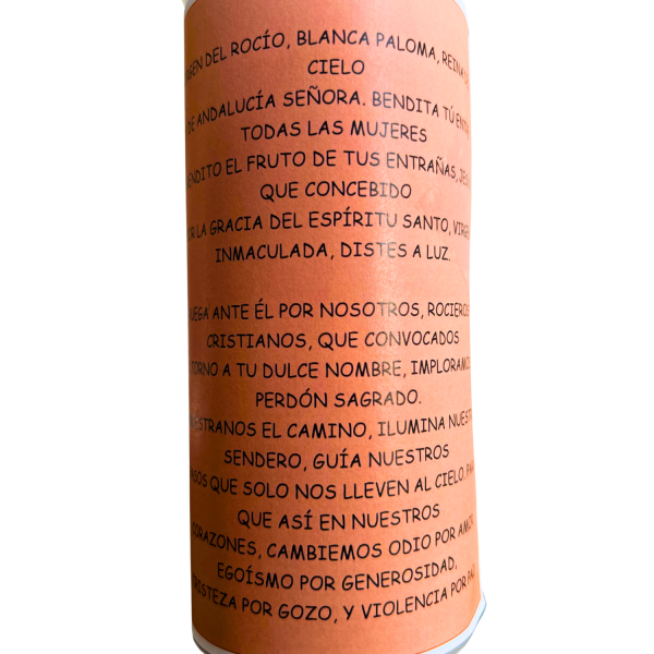 VELÓN DE PETICIÓN DE LA VIRGEN DEL ROCÍO CON ACEITE LITÚRGICO: PROTECCIÓN, GUÍA E ILUMINACIÓN. - Imagen 3
