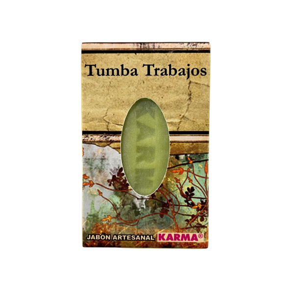 JABÓN ARTESANO DE TUMBA TRABAJOS: QUITAR EL MAL Y DAR LA VUELTA A LA NEGATIVIDAD (100G). - Imagen 2