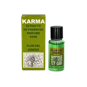 EXTRACTO DE PERFUME ASHE DE FLOR DEL DINERO: ATRAER FORTUNA Y RIQUEZA (10ML).