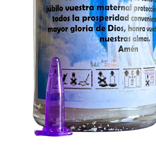 VELÓN DE PETICIÓN DE LA VIRGEN MILAGROSA CON ACEITE LITÚRGICO: PROTECCIÓN, LUZ, AMOR Y CONCEDE MILAGROS. - Imagen 2