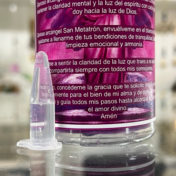 VELÓN DE PETICIÓN DE METATRÓN CON ACEITE LITÚRGICO: PROTECCIÓN Y GUÍA ESPIRITUAL. - Imagen 3