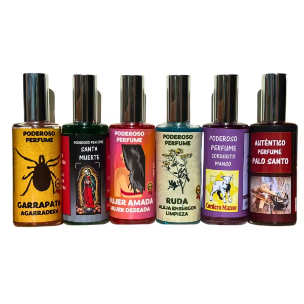 PODEROSO PERFUME DE ELEGGUÁ: ABRE CAMINOS (100ML). - Imagen 3