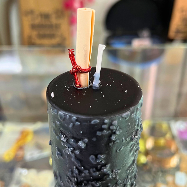 VELÓN RITUALIZADO DE YO TE DESTRUYO CON PERGAMINO: ACABAR CON ENEMIGOS. - Imagen 4