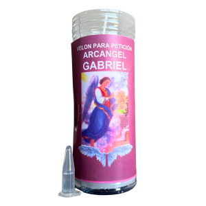 VELÓN DE PETICIÓN DEL ARCÁNGEL GABRIEL CON ACEITE LITÚRGICO: GUÍA, AUXILIO Y FUERZA.
