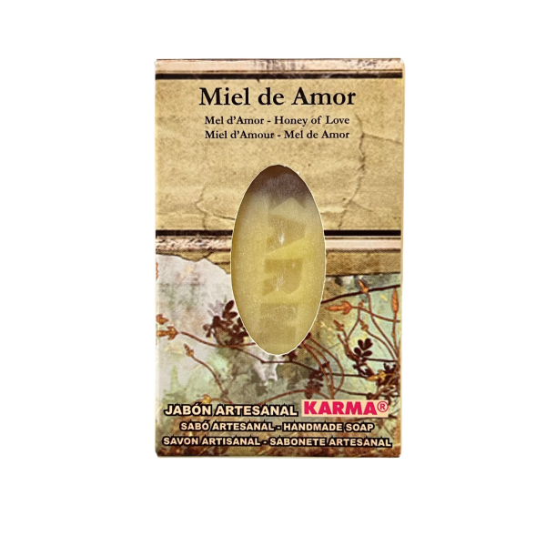 JABÓN ARTESANO DE MIEL DE AMOR: ATRAER EL AMOR (100G). - Imagen 2