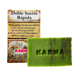 JABÓN ARTESANO DE DOBLE SUERTE RÁPIDA (100G)