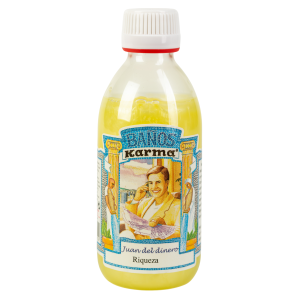 BAÑO DE JUAN DEL DINERO: RIQUEZA Y ABUNDANCIA (3 USOS, 250ML).