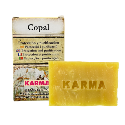 JABÓN ARTESANO DE COPAL: PROTECCIÓN Y PURIFICACIÓN (100G).