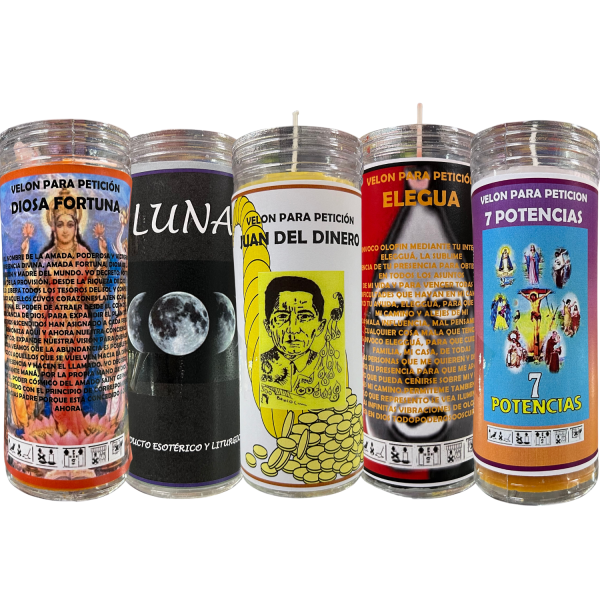 VELÓN DE PETICIÓN DE ELEGGUÁ CON ACEITE LITÚRGICO: ABRE CAMINOS, GUÍA, PROSPERIDAD Y SUERTE. - Imagen 4