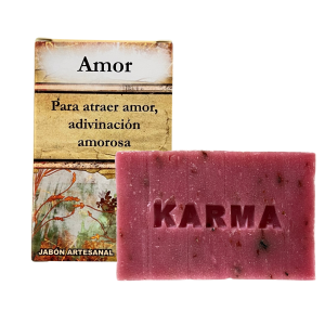 JABÓN ARTESANO DE AMOR: ATRAER A LA PERSONA AMADA (100G).