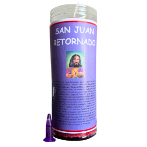 VELÓN DE PETICIÓN DE SAN JUAN RETORNADO CON ACEITE LITÚRGICO: VUELVA LA PERSONA AMADA.