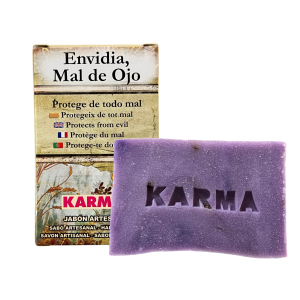 JABÓN ARTESANO CONTRA ENVIDIA Y MAL DE OJO (100G).