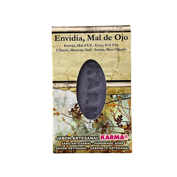 JABÓN ARTESANO CONTRA ENVIDIA Y MAL DE OJO (100G). - Imagen 2