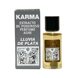 EXTRACTO DE PERFUME ASHE DE LLUVIA DE PLATA: ATRAER DINERO Y PROSPERIDAD (10ML).
