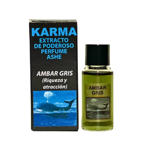 EXTRACTO DE PERFUME ASHE DE ÁMBAR GRIS: RIQUEZA Y ATRACCIÓN (10ML).