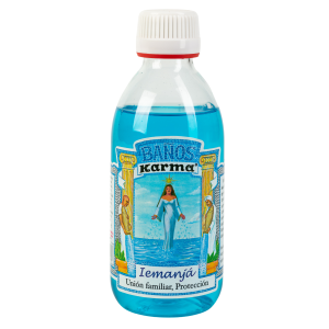 BAÑO DE IEMANJÁ: UNIÓN FAMILIAR, PROTECCIÓN Y DIVINIDAD (3 USOS, 250ML).