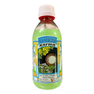 BAÑO DE SAL, RUDA Y ROMERO: LIMPIEZA Y PROTECCIÓN (3 USOS, 250ML).