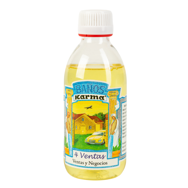 BAÑO DE 4 VENTAS: VENTAS Y NEGOCIOS (3 USOS, 250ML).